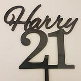 Harry 21 Cake Topper