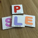 Personalised letter name puzzle